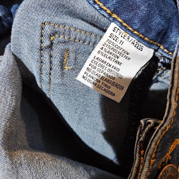 y2k boho mcbling flared jeans - Picture 3 of 4